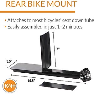 K&H Pet Products Universal Rear Bike Mount