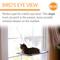 Show in main carousel: K&H Pet Products Window Lounger Cat Perch Kitty Window Sill, Natural, 23x12-in slide 4 of 11