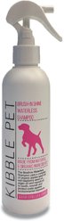 Kibble Pet Brush-In Shine Warm Vanilla & Amber Waterless Dog Shampoo, 7.1-fl oz bottle