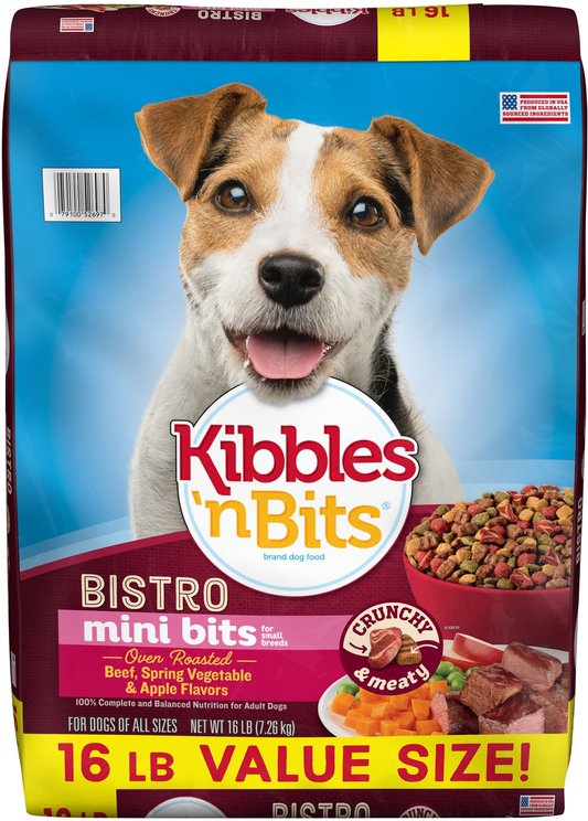 Kibbles 'n Bits Bistro Grilled Chicken Flavor Dry Dog Food