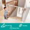 Show in main carousel: KidCo Angle Mount Safeway Steel Gate Extension, 10-in, White slide 5 of 5