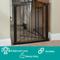 Show in main carousel: KidCo Auto Close Gateway Steel Pressure Mounted Dog & Cat Gate, 29.5-in, Black slide 2 of 9