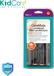 KidCo GateMate Gate Floor Protector, White, 2 count slide 2 of 3