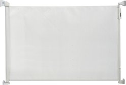 KidCo Retractable Safeway Mesh Mounted Dog & Cat Gate, 33.5-in, White