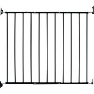 KidCo Safeway Steel Mounted Dog & Cat Gate, 30.5-in, Black