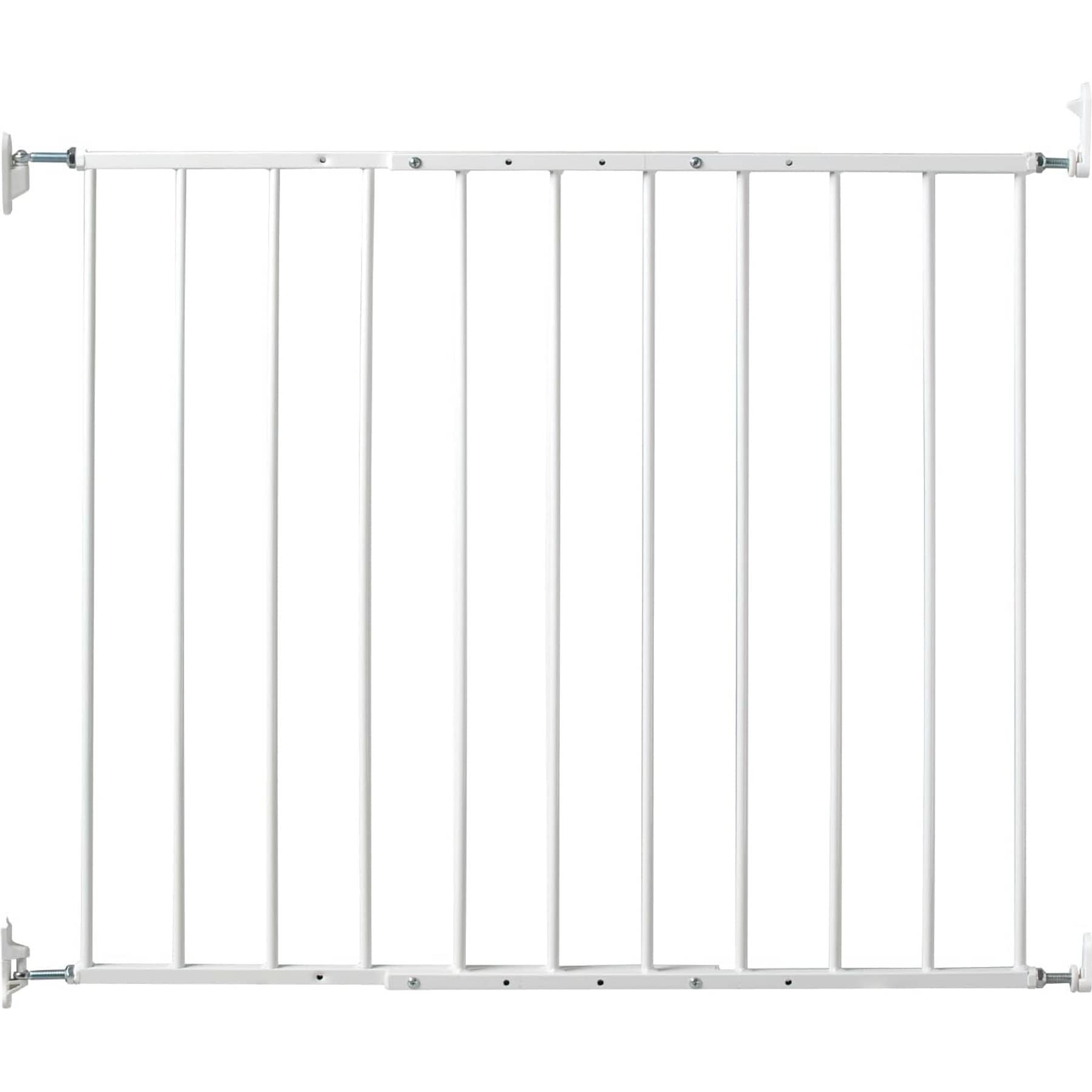 KidCo Safeway Steel Mounted Dog & Cat Gate, 30.5-in, White