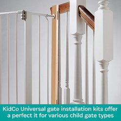 KidCo Universal Gate Installation Kit, White