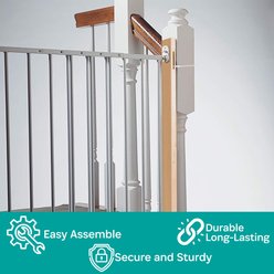KidCo Universal Gate Installation Kit, White slide 2 of 6