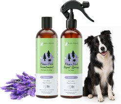 kin+kind Flea+Tick Lavender Spray & Shampoo Maximum Protection Set for Dogs, 12-fl oz bottle