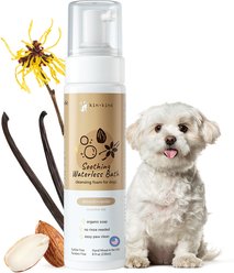 kin+kind Soothing Waterless Bath Almond+Vanilla for Dogs, 8-fl oz bottle