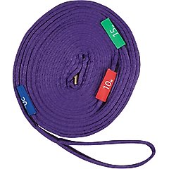 Kincade Two Tone Horse Lunge Line & Circle Marker, 36-ft, Purple/Black