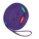 Kincade Two Tone Horse Lunge Line & Circle Marker, 36-ft, Purple/Black