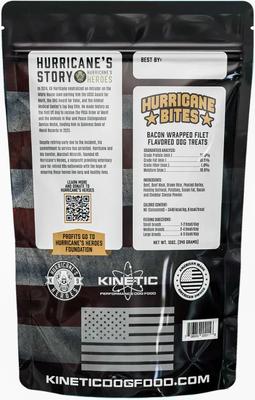 Show full view: Kinetic Hurricane Bites Beef Flavor Dog Chew Treats, 12-oz bag slide 3 of 5