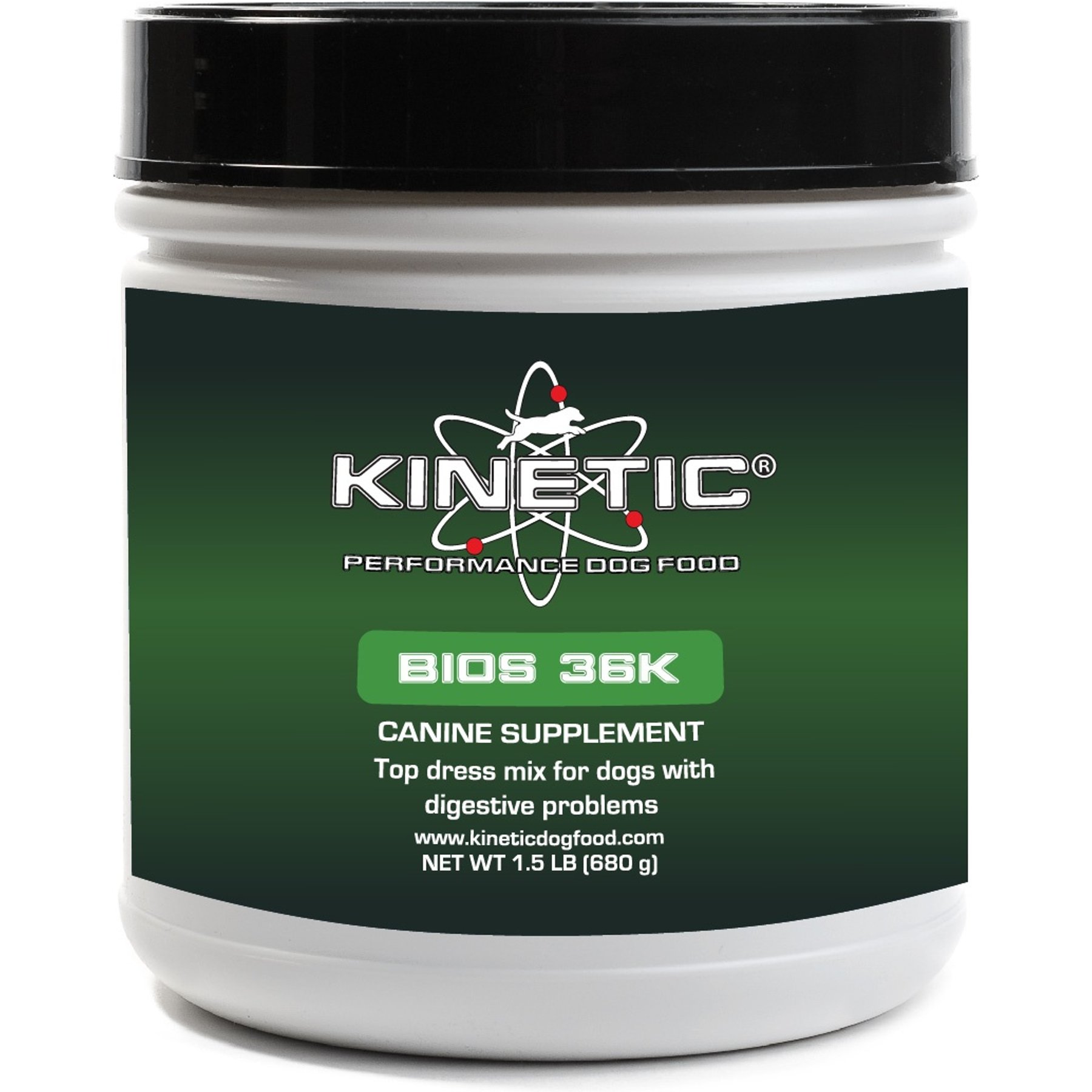 Kinetic Performance Bios 36K Dog Supplement, 1.5-lb jar