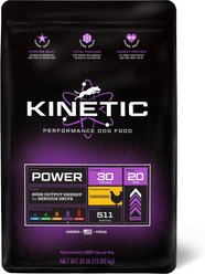 Kinetic Performance Dog Food Power Formula Adult High-Protein Chicken Dry Dog Food, 35-lb bag