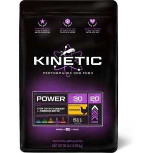 Kinetic Performance Dog Food Power Formula Adult High-Protein Chicken Dry Dog Food, 35-lb bag