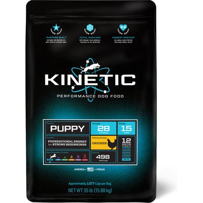 Kinetic Kinetic Performance Dog Food Puppy Formula High-Protein Chicken Dry Dog Food, 35-lb bag