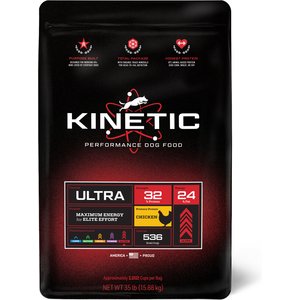 Kinetic Performance Dog Food Ultra Formula Adult High-Protein Chicken Dry Dog Food, 35-lb bag