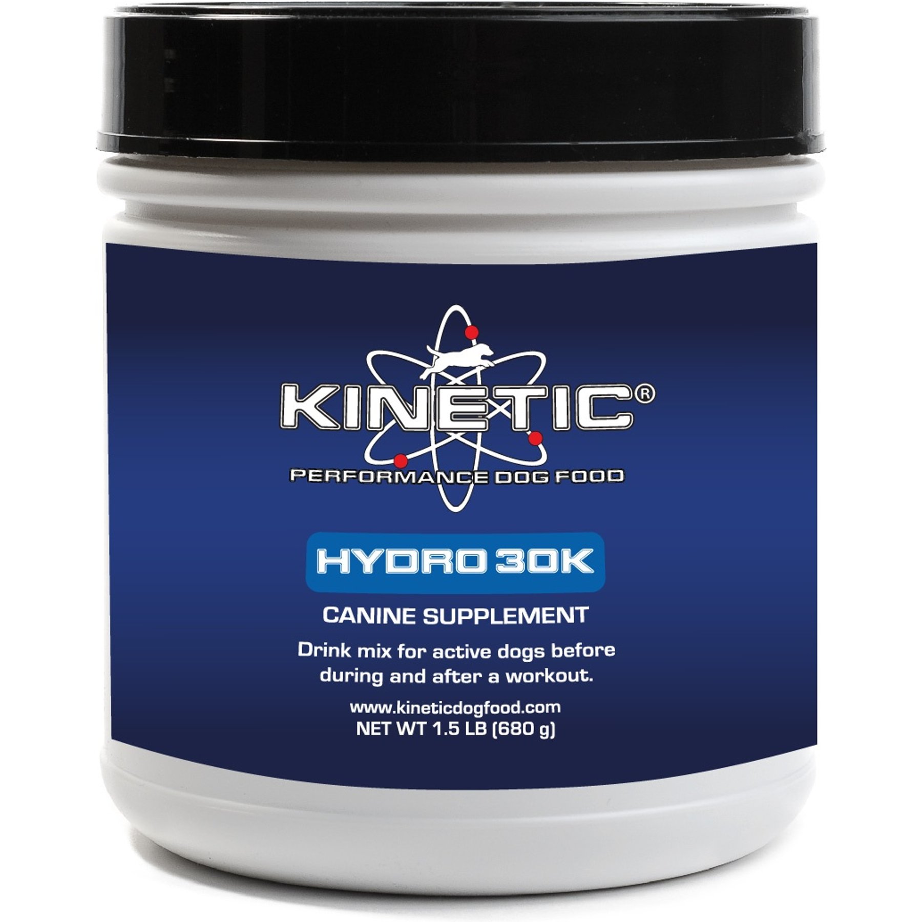 Kinetic Performance Hydro 30K Dog Supplement, 1.5-lb jar