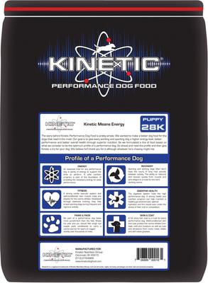 Show full view: Kinetic Performance Puppy 28K Formula Dry Dog Food, 35-lb bag slide 3 of 8