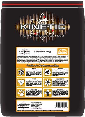 Show full view: Kinetic Performance Vital 24K Formula Beef Flavor Dry Dog Food, 35-lb bag slide 3 of 9