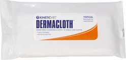 KineticVet DermaCloth Skin Care Treatment Wipes for Horses, 8 count