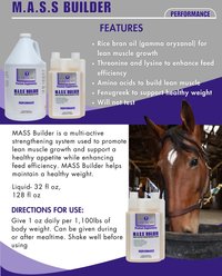 KineticVet M.A.S.S. Builder Horse Supplement, 32-fl oz bottle slide 2 of 5