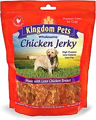 Kingdom Pets Chicken Jerky Dog Treats, 48-oz bag