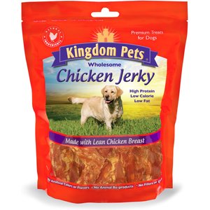 KINGDOM PETS Chicken Jerky Dog Treats, 48-oz bag - Chewy.com
