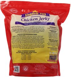 Kingdom Pets Chicken Jerky Dog Treats, 48-oz bag slide 2 of 7