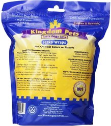 Kingdom Pets Chicken & Rawhide Jerky Wraps Dog Treats, 32-oz bag slide 2 of 8