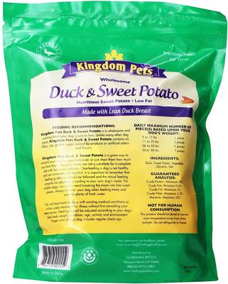 Show full view: Kingdom Pets Duck & Sweet Potato Jerky Twists Dog Treats, 48-oz bag slide 3 of 9