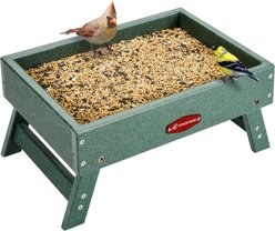 Kingsyard Ground Wild Bird Feeder, Green
