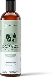 kin+kind Argan Repair Dry Skin Dog Shampoo, 12-fl oz bottle