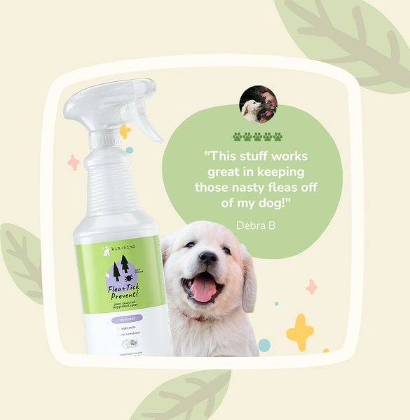 kin+kind Flea+Tick Protect Lavender Dog Spray