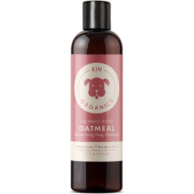 kin+kind kin+kind Kin Organics Calming Rose Moisturizing Dog Shampoo, 12-fl oz bottle