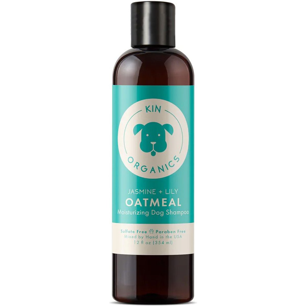 kin+kind Kin Organics Jasmine & Lily Dog Shampoo, 12-fl oz bottle