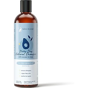 kin+kind Natural Itchy Dog Shampoo, 12-fl oz bottle