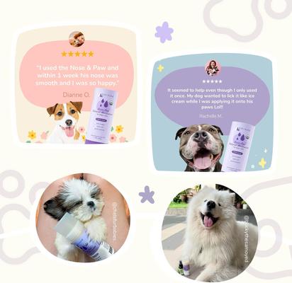 Show full view: kin+kind Nose+Paw Dog & Cat Moisturizer, 1.76-oz tub slide 6 of 10