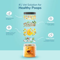 kin+kind Organic Healthy Poops Dog & Cat Supplement, 8-oz bottle slide 2 of 6