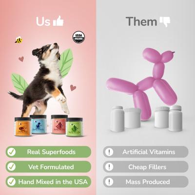 Show full view: kin+kind Organic Healthy Skin & Coat Dog & Cat Supplement, 4-oz bottle slide 4 of 12