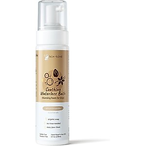 kin+kind Soothing Waterless Bath Almond+Vanilla for Dogs, 8-fl oz bottle