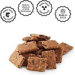 Kismet Slow Cooked Salmon Squares Jerky Dog Treats, 14-oz bag slide 2 of 5