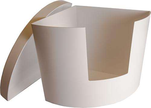 Show full view: Kitangle Corner Kitty Cat Litter Box, Large, White slide 7 of 10