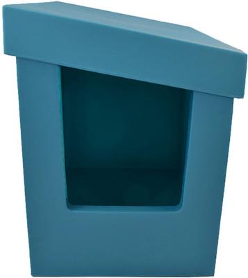 Show full view: Kitangle Slope Style Cat Litter Box, X-Large, Teal slide 3 of 8