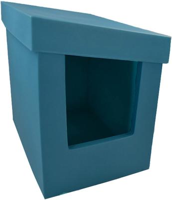 Show full view: Kitangle Slope Style Cat Litter Box, X-Large, Teal slide 5 of 8