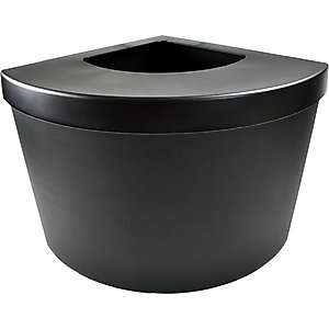 Kitangle Top Entry Cat Litter Box, Large, Black