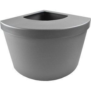 Kitangle Top Entry Cat Litter Box, Large, Grey