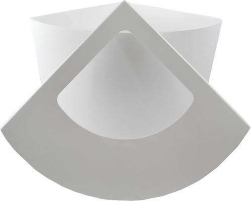 Show full view: Kitangle Top Entry Cat Litter Box, Large, White slide 5 of 9