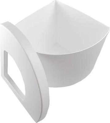 Show full view: Kitangle Top Entry Cat Litter Box, Large, White slide 7 of 9